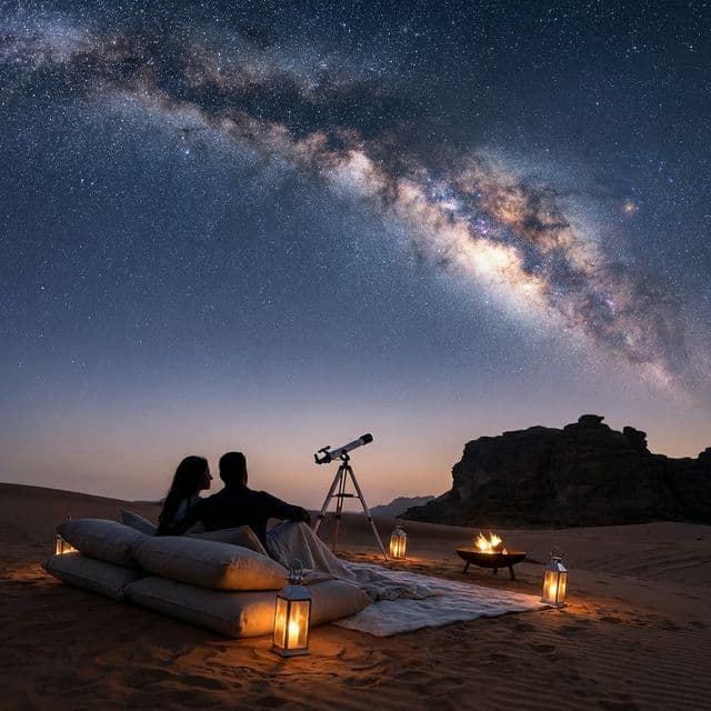 Private Romantic Dune Dinner detail 3
